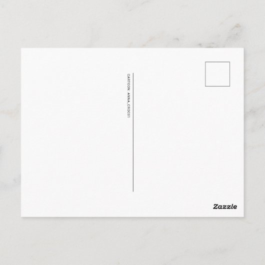 Carte Postale Back to school (Dos)