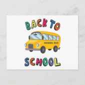 Carte Postale Back to school postcard (Devant)