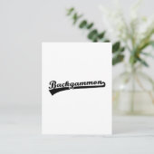 Carte Postale Backgammon (Debout devant)