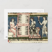 Carte Postale Backgammon (Devant / Derrière)