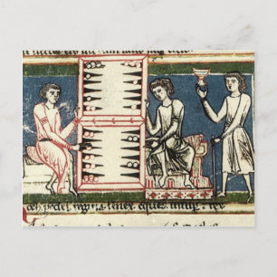 Carte Postale Backgammon