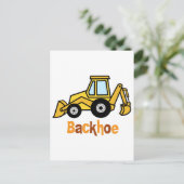 Carte Postale Backhoe (Debout devant)