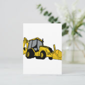 Carte Postale Backhoe (Debout devant)