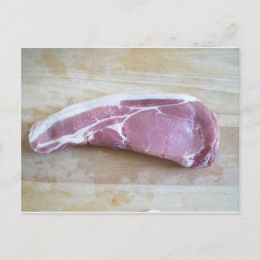 Carte Postale Bacon (Devant)