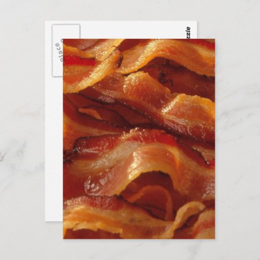 Carte Postale Bacon (Devant / Derrière)