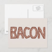 Carte postale Bacon (Devant / Derrière)