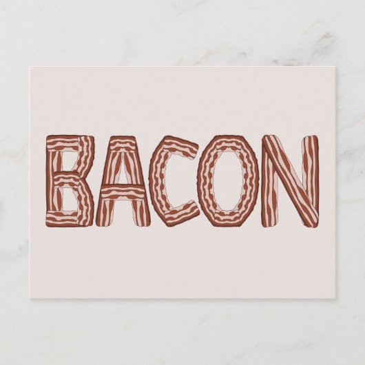 Carte postale Bacon (Devant)