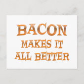Carte Postale Bacon (Devant)