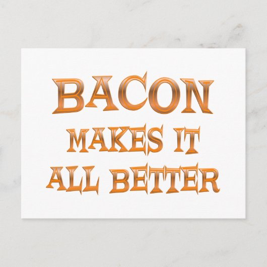 Carte Postale Bacon (Devant)