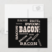 Carte Postale Bacon Bacon (Devant / Derrière)
