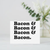 Carte Postale Bacon & Bacon & Bacon & Bacon & Bacon - Bacon est (Debout devant)
