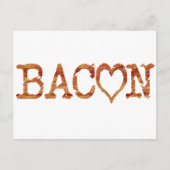 Carte Postale Bacon LOVE (Devant)
