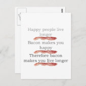 Carte Postale baconlogicwithbacon (Devant / Derrière)