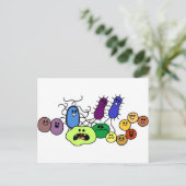 Carte Postale Bactérie (Debout devant)