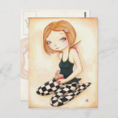 Carte Postale Bad cupcake - fée imaginaire cupcake (Devant / Derrière)