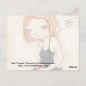 Carte Postale Bad cupcake - fée imaginaire cupcake (Dos)