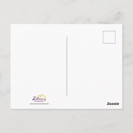 Carte Postale Bad Hair Day poulet (Dos)