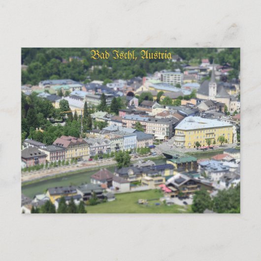 Carte Postale Bad Ischl, Salzkammergut, Autriche (Devant)