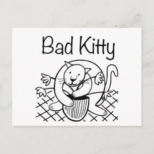Carte Postale Bad Kitty 2