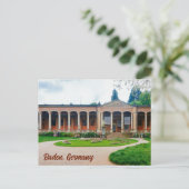 Carte Postale Baden Baden Allemagne (Debout devant)