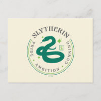 Badge de fierté de la maison serpent vert SLYTHERI