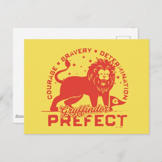 Carte Postale Badge de préconfiguration GRYFFINDOR™ (Devant / Derrière)