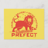 Carte Postale Badge de préconfiguration GRYFFINDOR™ (Devant)