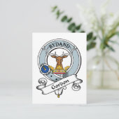 Carte Postale Badge du clan Gordon (Debout devant)