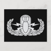 Carte Postale badge EOD (Devant)