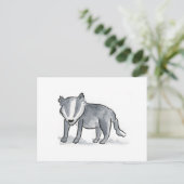 Carte Postale Badger (Debout devant)