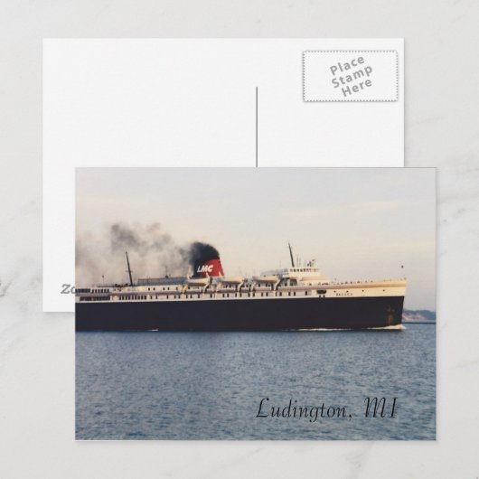 Carte postale Badger (Devant / Derrière)