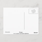 Carte postale Badger (Dos)