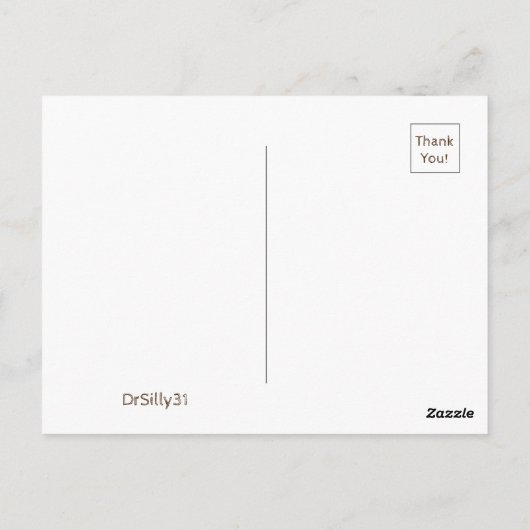 Carte Postale Badlands (Dos)