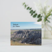 Carte Postale Badlands, Dakota du Sud (Debout devant)