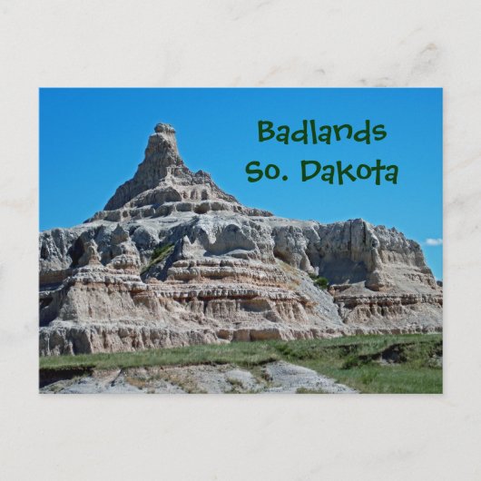 Carte Postale Badlands National Park, Dakota du Sud (Devant)