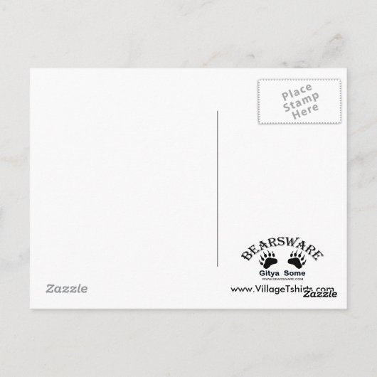 Carte Postale Badminton pas drogues (Dos)