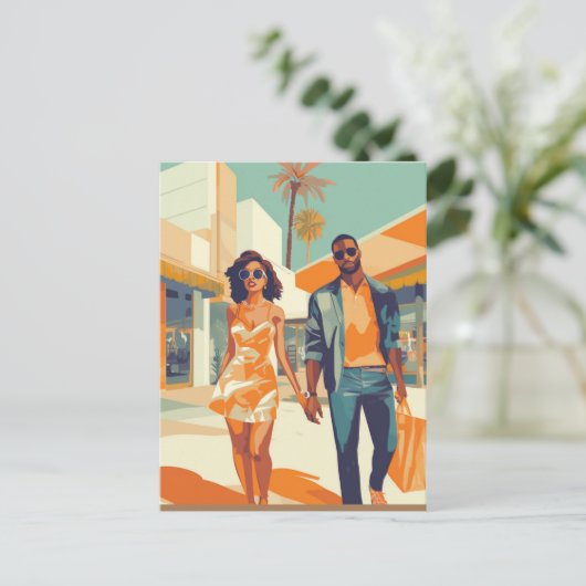 CARTE POSTALE BAE-CASE #6 (Debout devant)