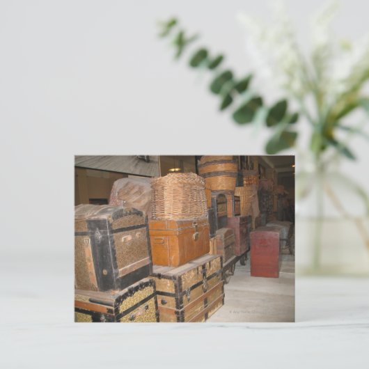 Carte Postale Bagages (Debout devant)