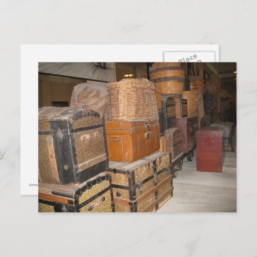 Carte Postale Bagages (Devant / Derrière)