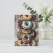 Carte Postale Bagages Décoratifs Savoureux (Debout devant)