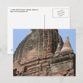 Carte Postale Bagan, Myanmar (Devant / Derrière)