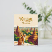 Carte Postale Bagan Myanmar (Debout devant)