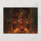 Carte Postale Bagan, Myanmar Travel Postcard (Devant)