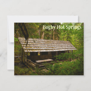 Carte Postale Bagby Hot Springs Mt Hood Forêt nationale Oregon