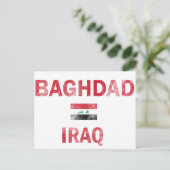 Carte Postale Bagdad Iraq Designs (Debout devant)