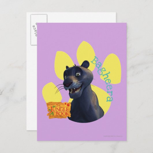 Carte Postale Bagheera 1 (Devant / Derrière)