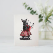 Carte Postale Bagpiper (Debout devant)