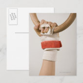 Carte Postale Bague à main de gymnastique (Devant / Derrière)