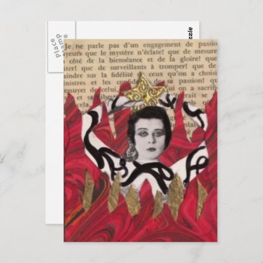 Carte Postale Bague de feu (Devant / Derrière)