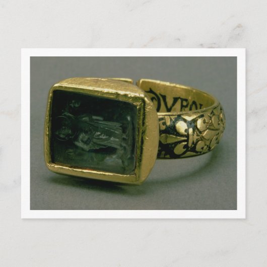 Carte Postale Bague de signalisation du roi Louis IX de France ( (Devant)